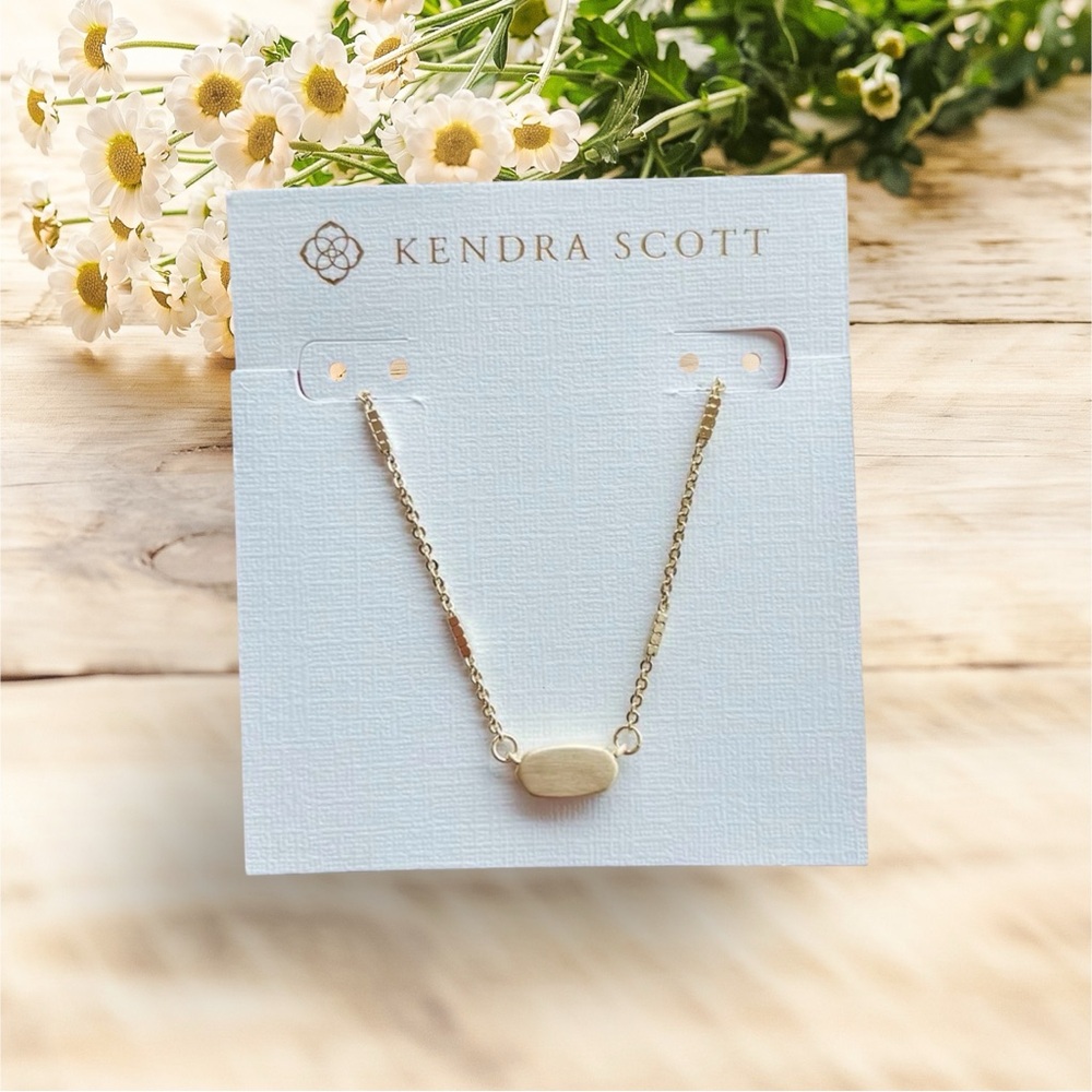 KENDRA SCOTT‎ FERN NECKLACE - GOLD NEW